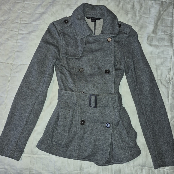 Armani Exchange Jackets & Blazers - Armani Exchange Gray Trench Coat